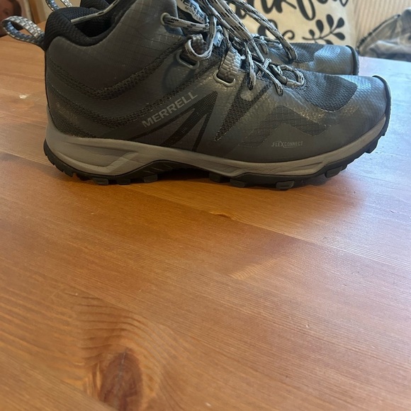 Merrell Other - Merrell Gore-Tex Invisible Fit Men's Black and Gray Athletic Shoes 9
